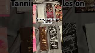 Tanning lotion samples from Amazon [upl. by Nolrah]