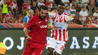 Crvena Zvezda  Pyunik 50  Match highlights [upl. by Alaehcim]