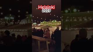 Helsinki Christmas Market Walk 2019 travel helsinki myhelsinki [upl. by Mansfield]