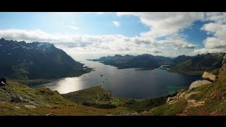 Bergbesteigung  Norwegen  Lofoten  Austnesfjord [upl. by Erotavlas956]