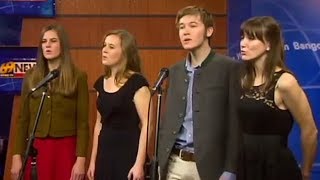 The von Trapp Children  Interview and Performance [upl. by Llatsyrc]