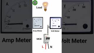 Volt amp Ampere Meter Connection  220Volt Connection [upl. by Eednim]