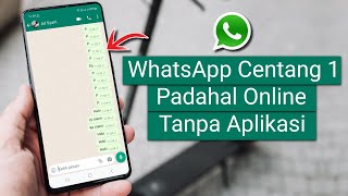 Cara Membuat WhatsApp Centang Satu Padahal Online Tanpa Aplikasi [upl. by Ariday]