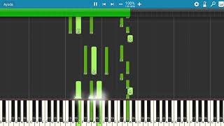 Arcángel  Bonita  Piano Tutorial  Midi [upl. by Socher]