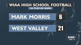 Mark Morris vs West Valley [upl. by Gonnella]