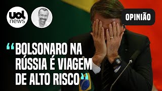 Bolsonaro na Rússia é viagem de alto risco e manda sinal confuso à Otan avalia Jamil Chade [upl. by Ardekal]