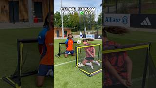 Mini Goal Header Game vs Thuram 🙈😱 [upl. by Plato]