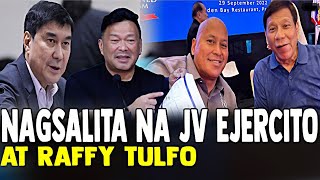 BANAT BY NAGSALITA NA SI JV EJERCITO AT RAFFY TULFO SA PAGHARAP NI EX PRES DUTERTE SA SENADO [upl. by Ariaic]