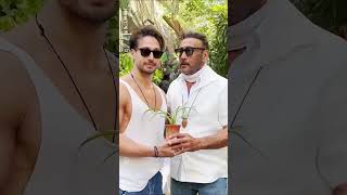 RARELY TigerShroff seen with his Bhidu Dad JackieShroff Together BMCM Singham3 [upl. by Baggott782]