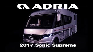 2017 Adria Sonic Supreme Image Video [upl. by Milty]