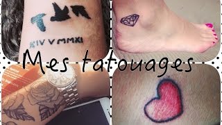 Tout sur mes tatouages  signification  comment entretenir  douleur ou pas [upl. by Luhey]