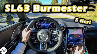 2022 MercedesBenz SL – Burmester HighEnd 3D 17speaker Surround Sound System Review AMG SL63 [upl. by Bobine]