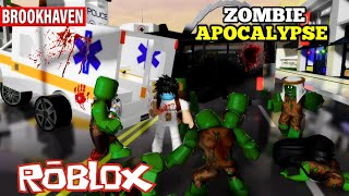 ZOMBIE APOCALYPSE SA BROOKHAVEN  BrookhavenRP  Roblox [upl. by Daahsar]