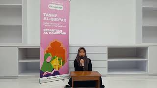 Farah Nur Maulida tasmi Juz 30 Santriwati Pesantren AlHamidiyah Depok [upl. by Ivon]