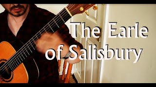 The Earle of Salisbury  arranged by John Renbourn fingerstyle guitar [upl. by Dyrraj]