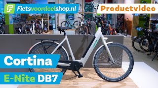 Cortina ENite DB7  Als beste getest trendy ebike stadsfiets [upl. by Htebazileyram]