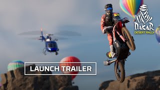 Dakar Desert Rally  Launch Trailer [upl. by Acnairb442]