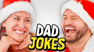 Dad Jokes  Dont laugh Challenge  Sam vs Andrew  Raise Your Spirits [upl. by Nagam]