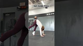 Half Stalder Press press to handstand drill [upl. by Tolman]