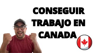 5 páginas para conseguir trabajo en Canadá 2021 🇨🇦 [upl. by Cosme]