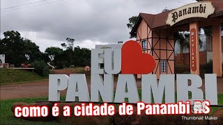 Como é a cidade de Panambi RS [upl. by Sollows]