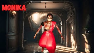 MONIKA INDIAN HORROR GAME  FANMADE  FULL GAMPLAY [upl. by Hanahsuar]