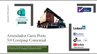 Arrendador Carta Porte 30 Contpaqi Comercial Premium [upl. by Sulecram211]