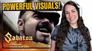 POWERFUL VISUALS  REACTION  SABATON  Uprising Official Music Video [upl. by Srednas]