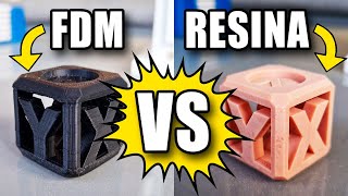 💥Filamento VS Resina ABS💥 ¿Cuál es mejor COMPARATIVA materiales Impresora 3D [upl. by Ahsieket]