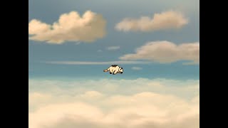 Appa and Team Avatar Flying end scenes  Avatars Love [upl. by Ocirderf]