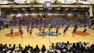 Rocklin High School Dance Team Homecoming Rally 2013 [upl. by Gibun]