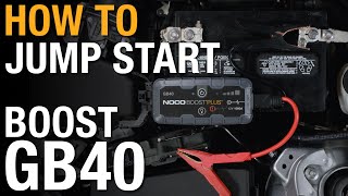 How to use Jump Starter on a Dead Car Battery [upl. by Llecrup]