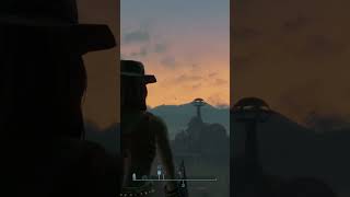 🤩Sunset from Mad Mulligans Coaster 🌅🎢 fallout4 fallout nukaworld vaultgirl gaming [upl. by Rehtaef]