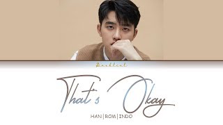 DO 디오  Thats Okay 괜찮아도 괜찮아 HANROMINDO Lyrics가사 [upl. by Warfore]