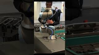 Universal Robots Cobot Demo [upl. by Iturhs587]