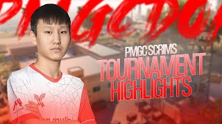 PMGC SCRIM  TOURNAMENT HIGHLIGHT🔥 [upl. by Akkimat]