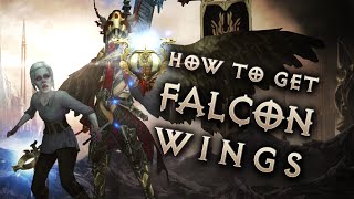 How to get falcon wings cosmetic in Diablo 3 stream highlight [upl. by Ahseym]