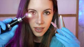 ASMR Basic Ear Cleaning Measuring Ear Pick Otoscope 👂 [upl. by Sivartal618]