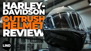 HarleyDavidson Outrush Helmet  Review [upl. by Naenej574]