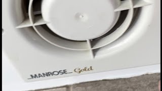 Bathroom Extractor Fan Repair Manrose Timer Fan Repair For Free SmartInspo [upl. by Aerdnod942]