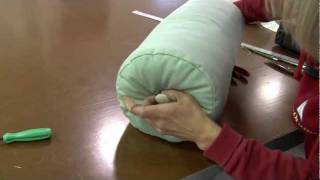 How to Make Neckroll Pillow Covers or Bolster Pillow Covers [upl. by Clarisa]