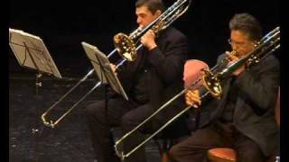 Royal Brass Quintet 028 in Motril  VERDI quotTriumphal Marchquot from Aida [upl. by Arhat]