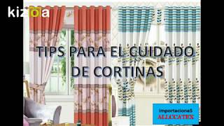 Cuidados de cortinas y persianas [upl. by Alayne]