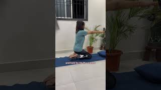 Struggling to sit in a Diamond poseVajrasana TRY these “3 SIMPLE EXERCISES👆” mobility yoga [upl. by Eustis560]