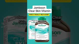 Jamieson Clear Skin Vitamin Review skincare [upl. by Virg]