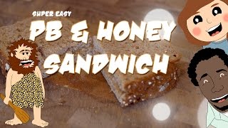 Make Food Eat PB amp Honey Sandwich [upl. by Busiek]