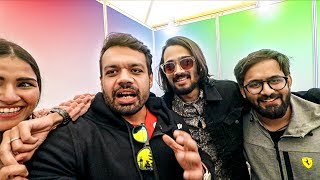 BB ki vines Behind the scenes Backstage  Riders Music Festival Delhi [upl. by Telrahc485]