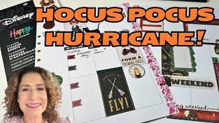 LIVE Late Night plan and chat Hurricane coming Planner Lineup Journal Flip Thru Hocus Pocus [upl. by Ohl872]