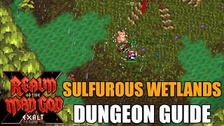 Realm of the Mad God Exalt  Sulfurous Wetlands Dungeon Guide [upl. by Hesketh]