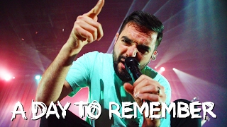 A Day To Remember  Paranoia  LIVE at Birmingham Arena [upl. by Uis]